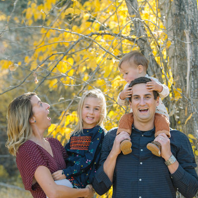 Locations for family portraits in Tahoe
