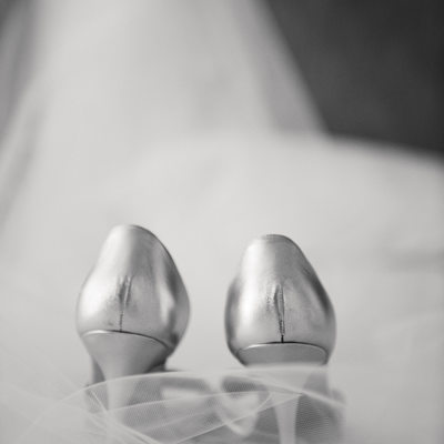 wedding shoes  details