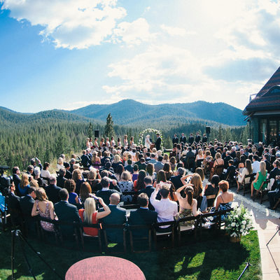 Ceremony at Martis Camp in Truckee