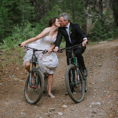 Adventure wedding photographer in Tahoe