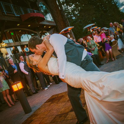 First Dance at West Shore cafe, Lake Tahoe