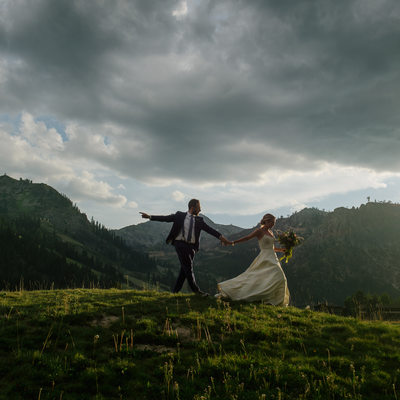 mountain wedding photographer at Squaw Valley
