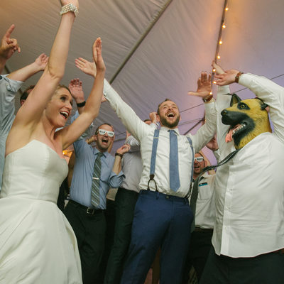 Dancefloor during wedding
