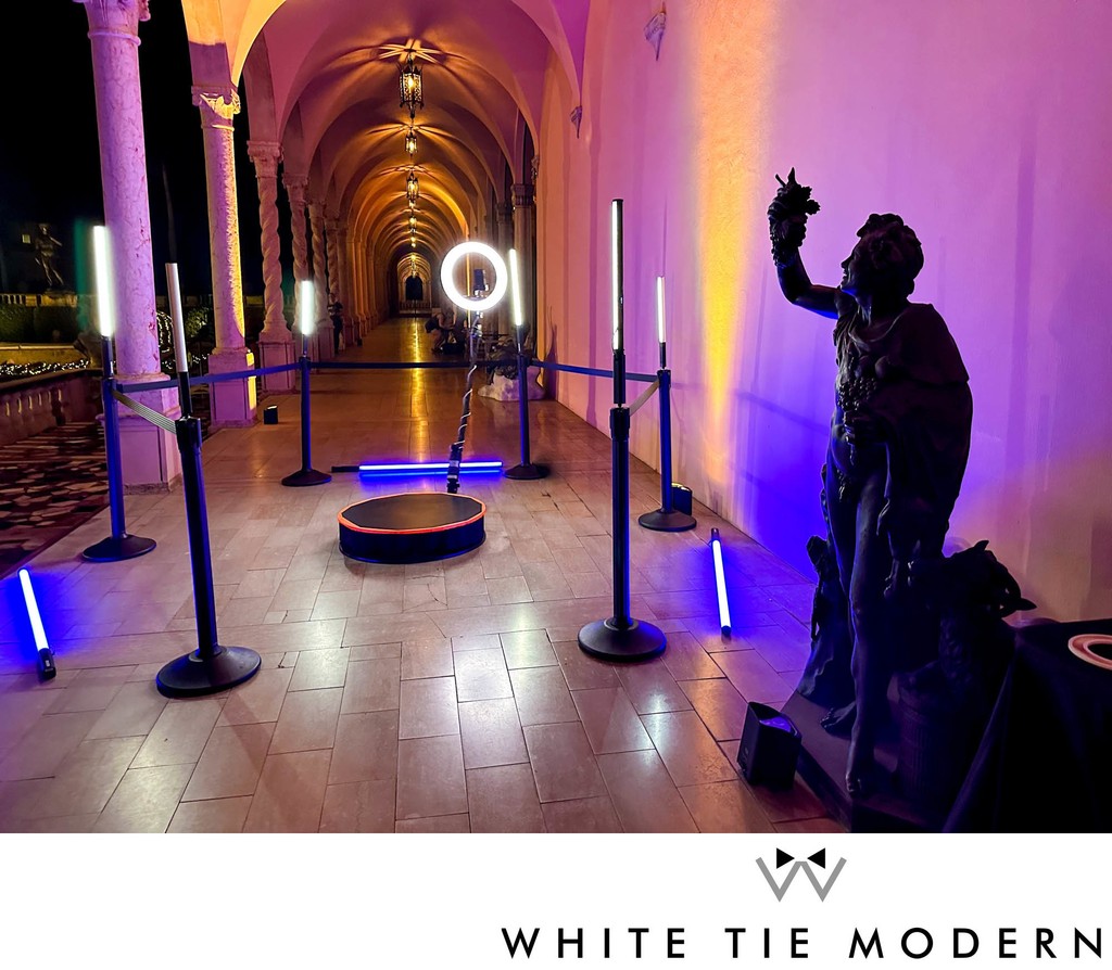 White Tie Modern 360 Video Booths