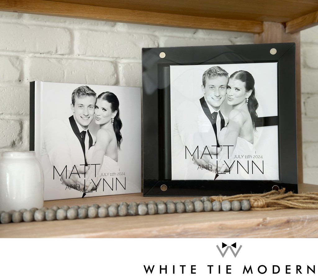 White Tie Modern's Italian Made Album for Upscale weddings