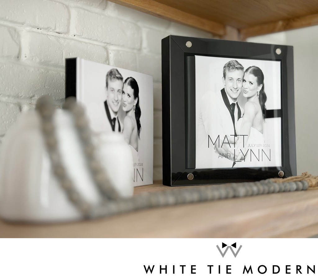 White Tie Modern's Italian Made Album for Upscale weddings