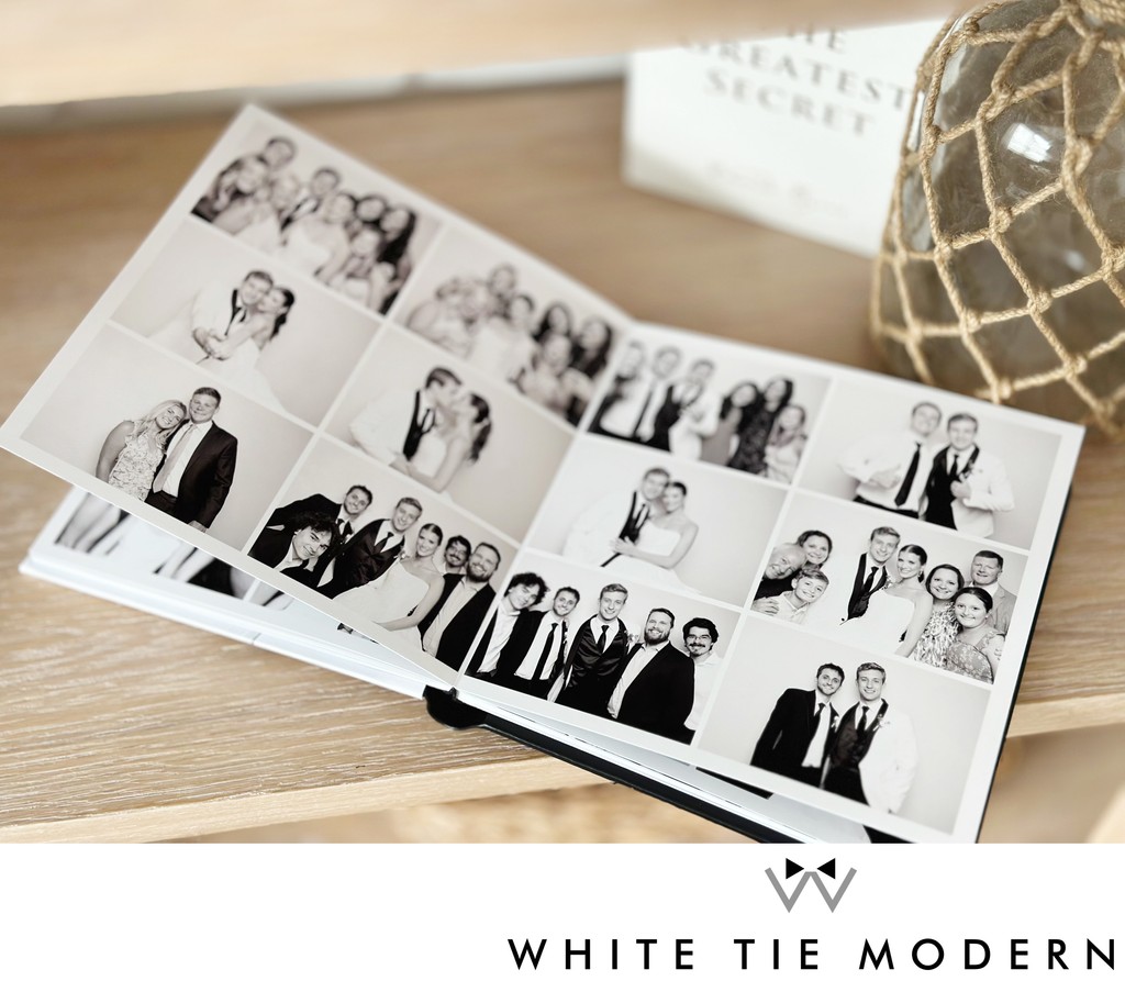 White Tie Modern's Italian Made Album for Upscale weddings