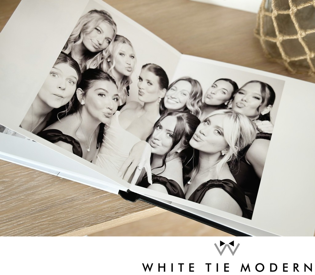 White Tie Modern's Italian Made Album for Upscale weddings