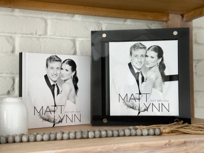 White Tie Modern's Italian Made Album for Upscale weddings