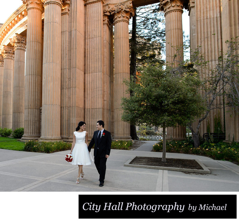 Walk at Palace of Fine Arts