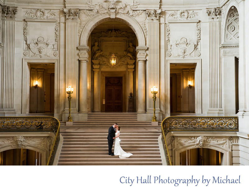 Best Rotunda view at San Francisco City Hall