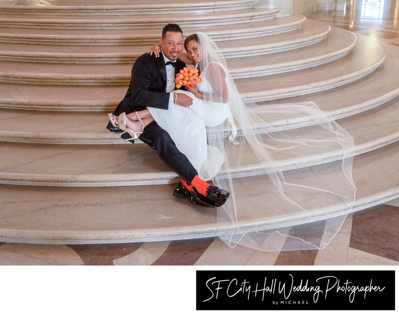 Affordable wedding packages with discount pricing at SF City Hall