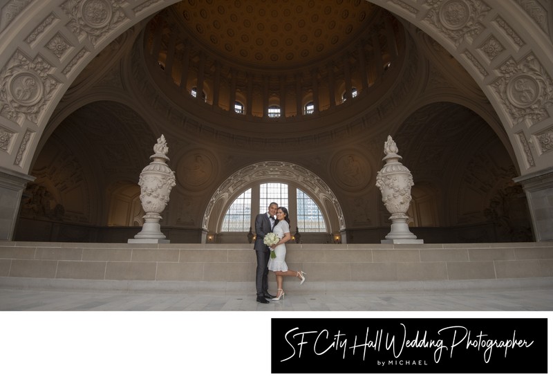 Filipino wedding photographer at San Francisco city hall