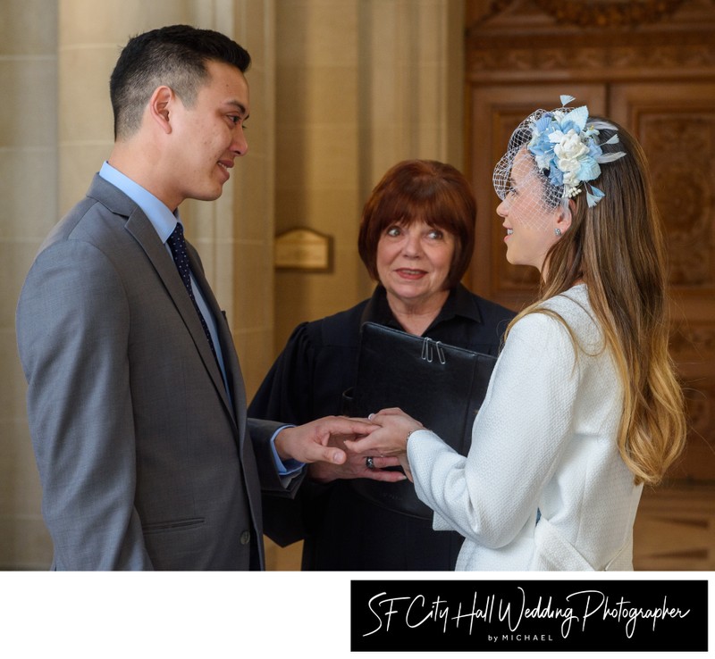 Wedding Ceremony performed by SF City Hall Officiant