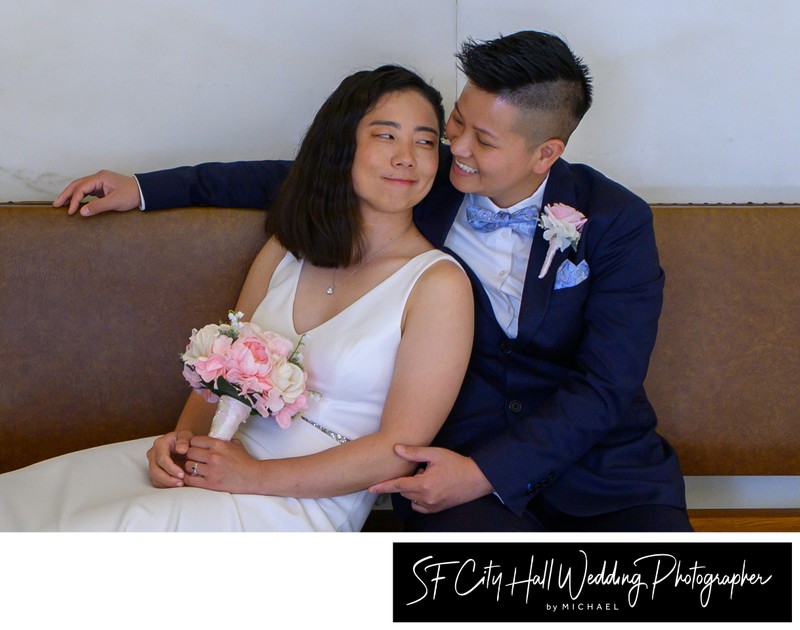 LGBTQ romantic wedding capture