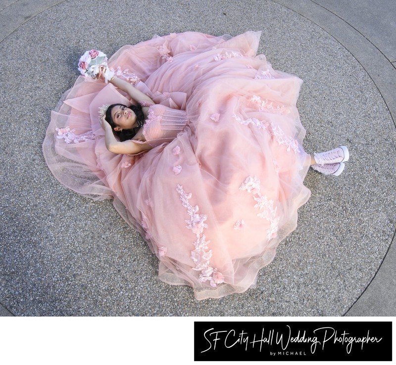 Quinceanera photographer for San Francisco Palace of Fine Arts