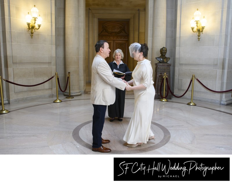 Private Ceremony at San Francisco city hall