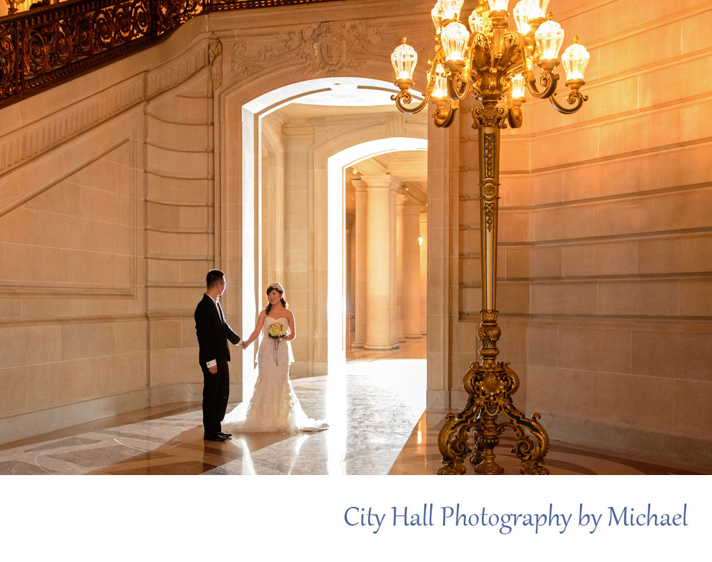 Dramatic Lighting Asian Wedding Photography in S.F.