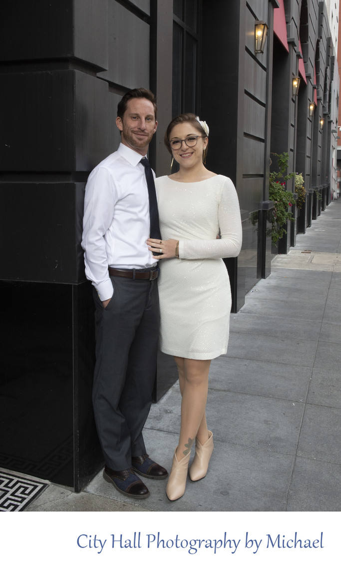Wedding Reception in San Francisco Outside Image Recent SF City