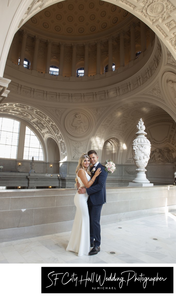 City Hall Wedding Photography on the North Floor Gallery