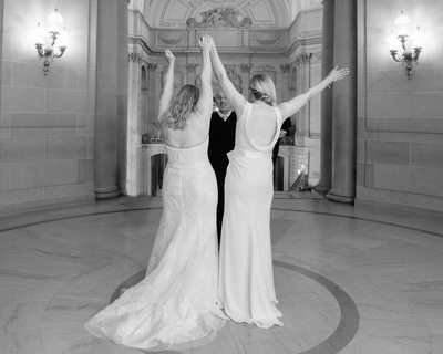 We did it, we got married at San Francisco City Hall
