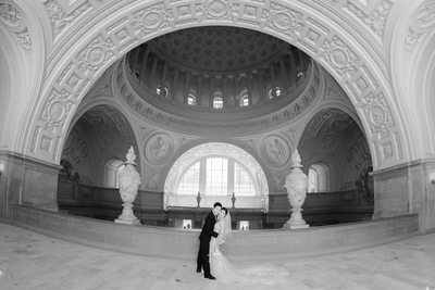 Wide angle Wedding Photography at the 4th Floor Gallery