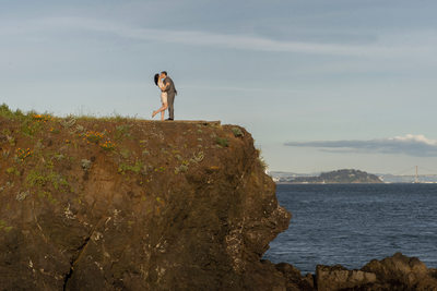 City Hall Wedding Photography Engagement Session at Cavallo Point