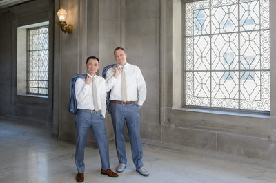 San Francisco City Hall Wedding Photographer - Gay Marriage