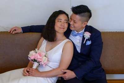 LGBTQ romantic wedding capture