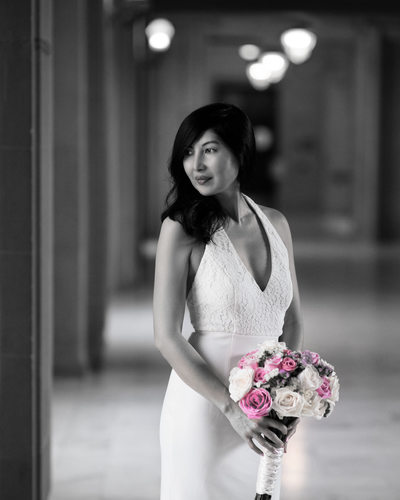 Wedding Photographer San Francisco City Hall - Asian Bride
