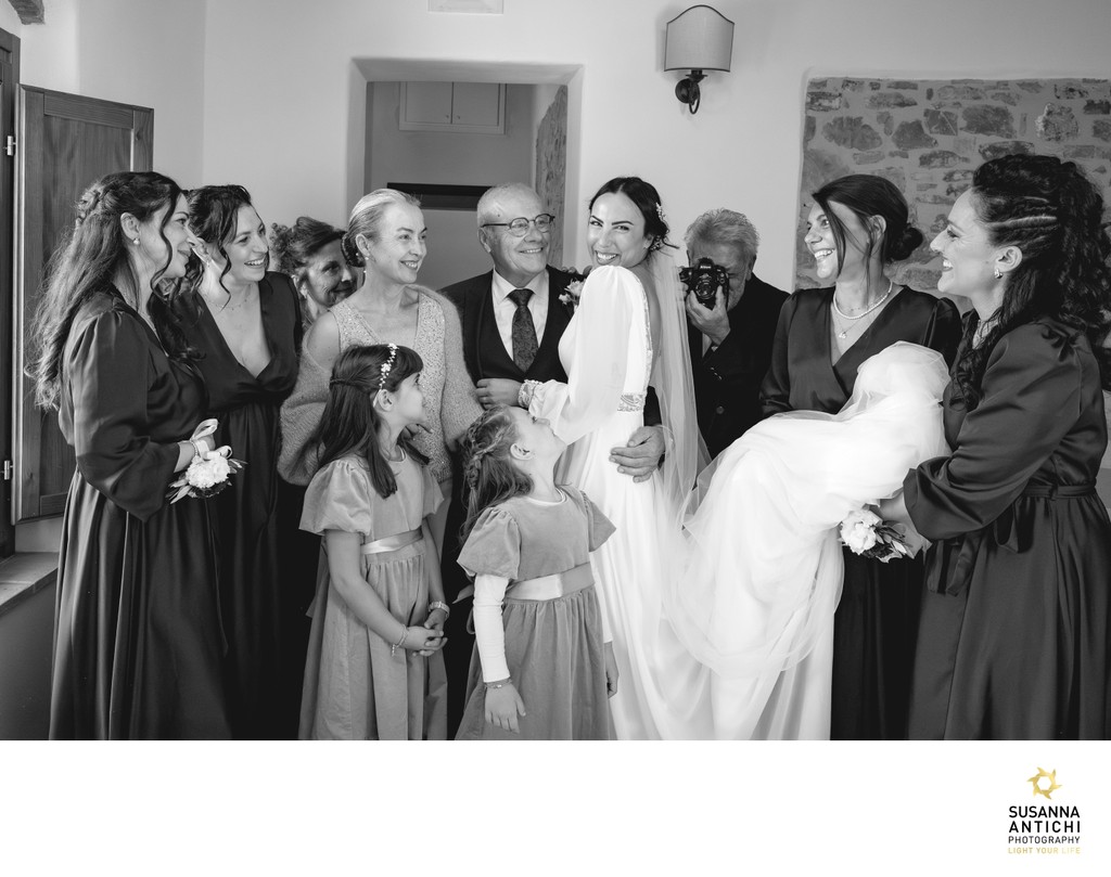 Bride Getting Ready
