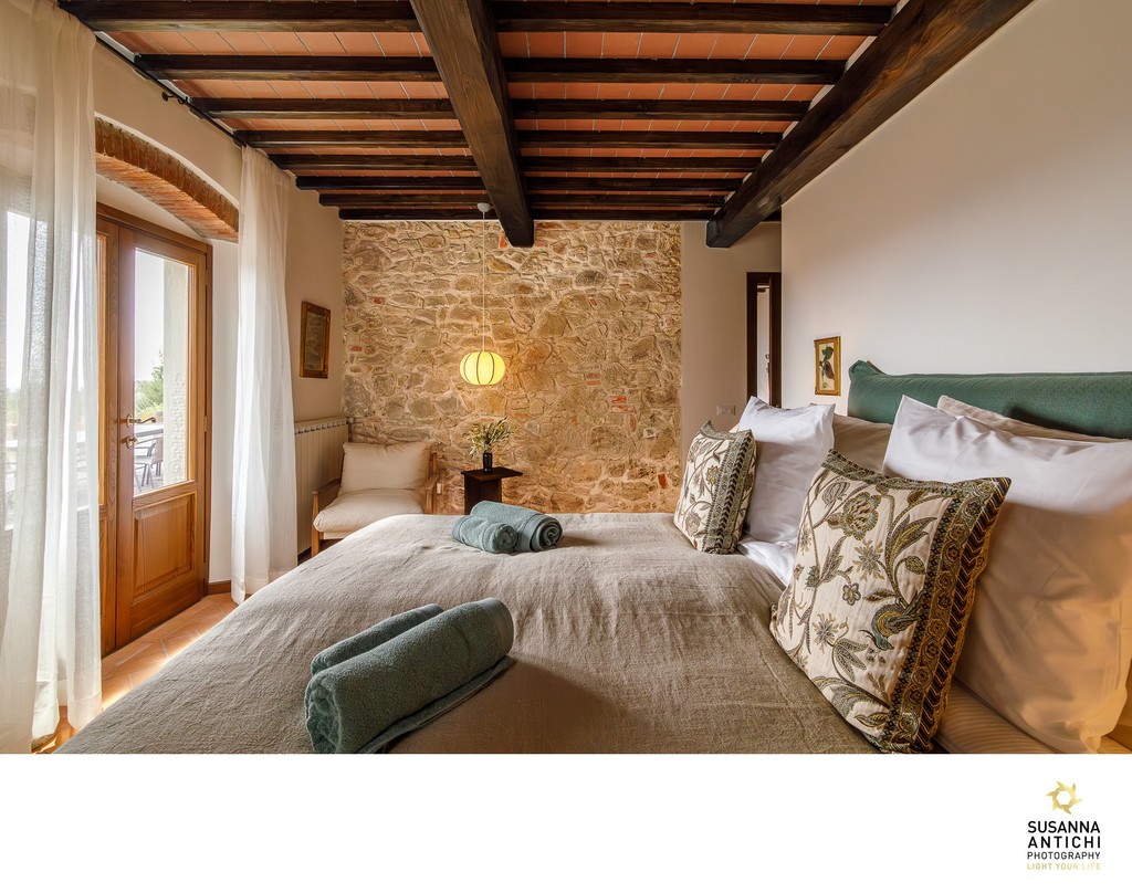 immagine della camera della villa di lusso a bugliano