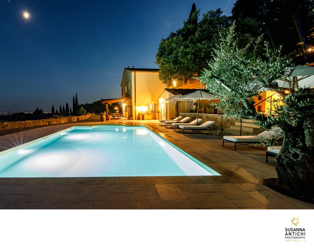 Villa Azzurra San Baronto – Terrazza con vista panoramica | Susanna Antichi