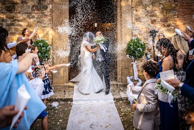 lancio del riso matrimonio Italia