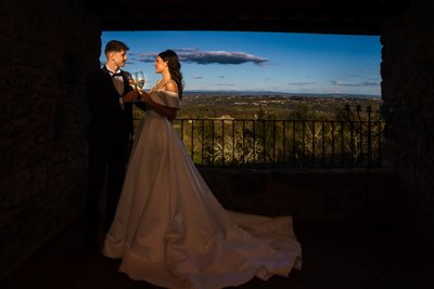 Bride&Groom in Monteriggioni