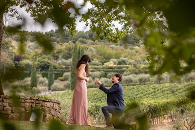 engagement reportage in Chianti