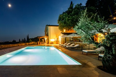 Villa Azzurra San Baronto – Terrazza con vista panoramica | Susanna Antichi