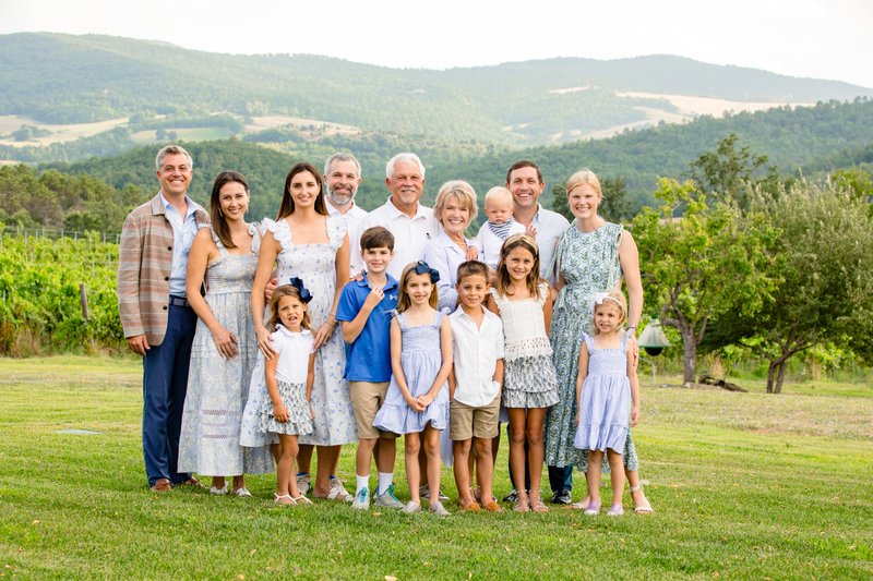 Ritratto di famiglia Toscana, fotografa professionista Siena