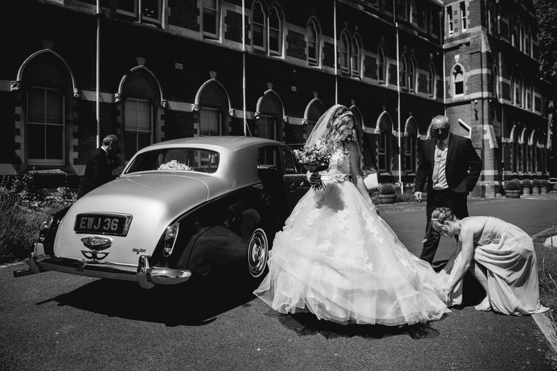 Wedding photography at Stanbrook Abbey