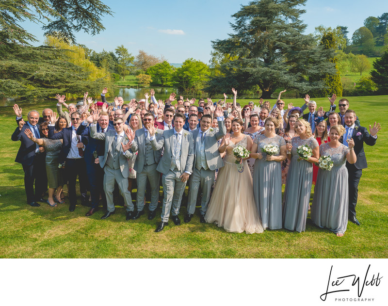 Group Photo at Dumbleton Hall