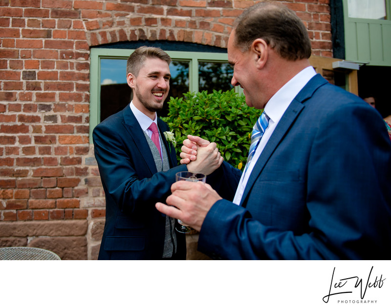 Greeting Curradine Barns Wedding Photography