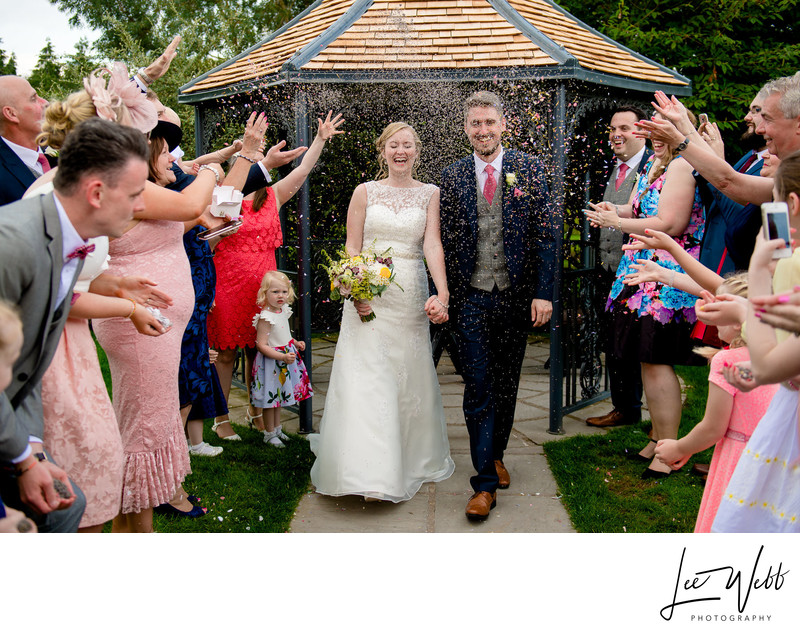 Confetti Curradine Barns Wedding Venue Worcestershire