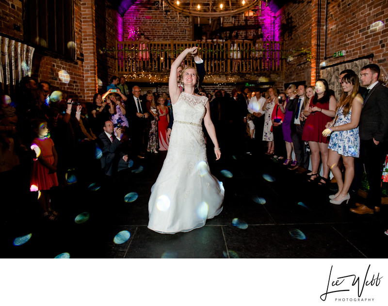 Dancing Curradine Barns Wedding Venue Worcestershire