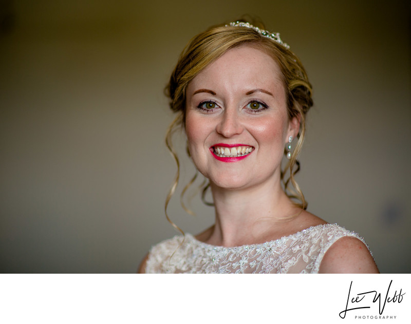 Bride Portrait Curradine Barns Wedding Photography