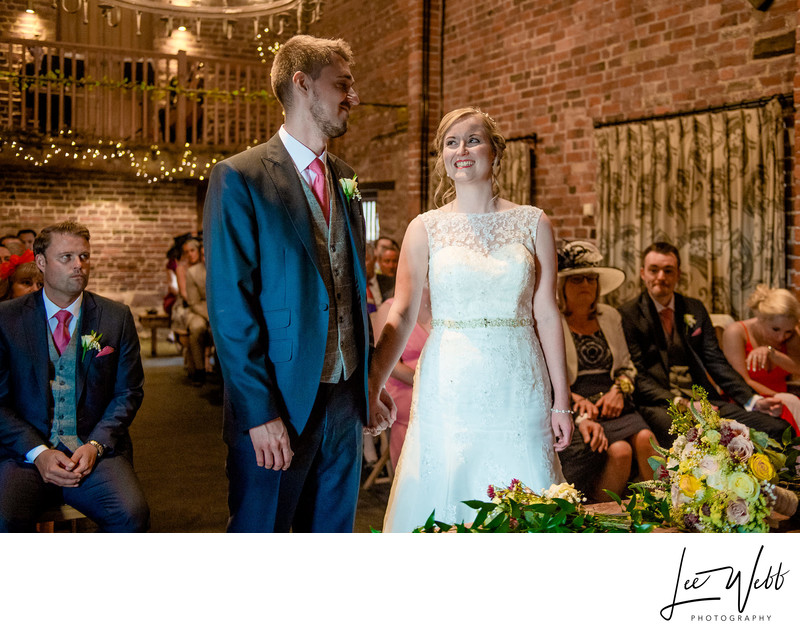 Curradine Barns Wedding Photography Ceremony