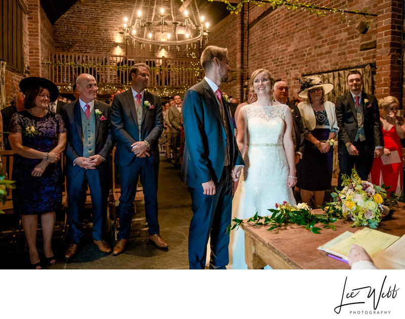 Curradine Barns Wedding Venue Worcestershire Ceremony