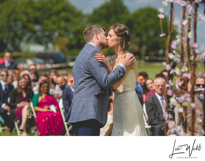 First Kiss Rock Village Hall Wedding Venue