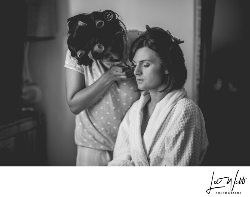 Bride Makeup Worralls Grove Farm House Kidderminster