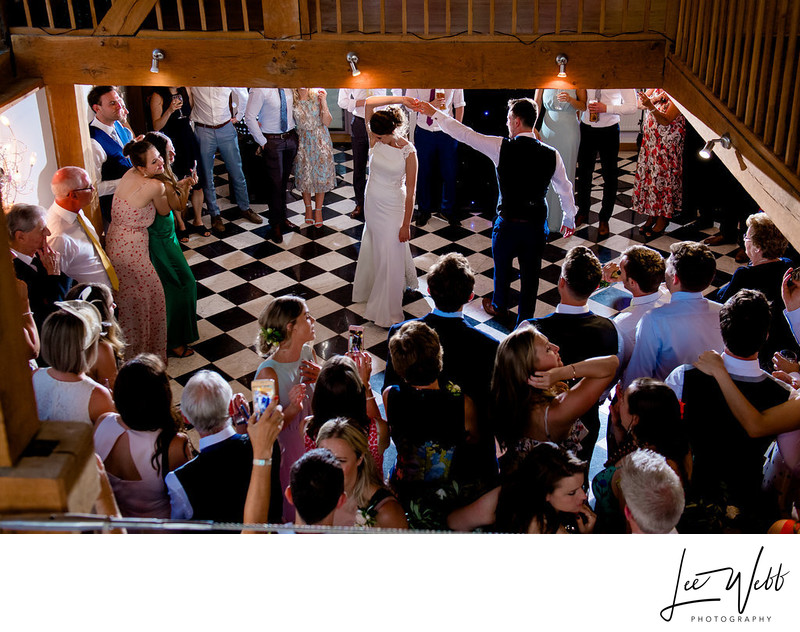 Old Castle Weddings Colwall Dance Floor