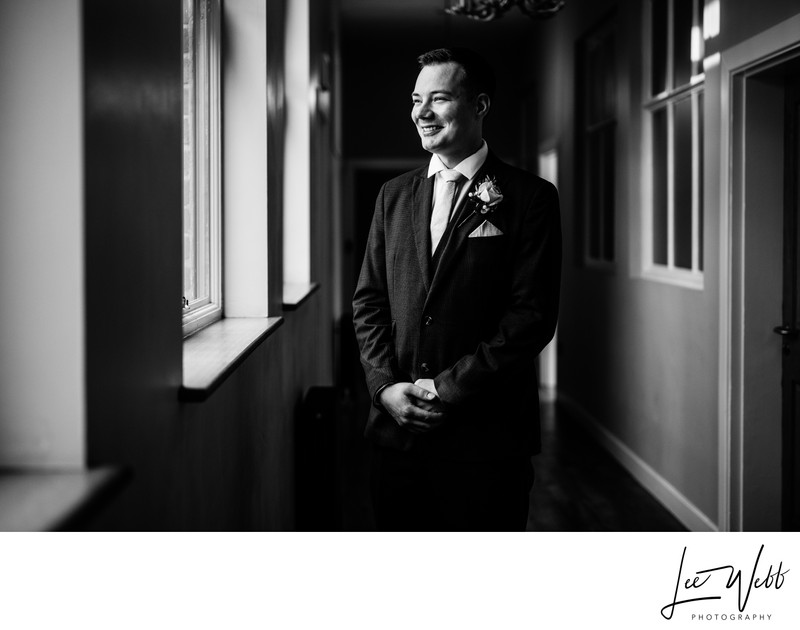 Classic groom's portrait